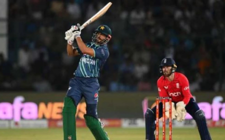 ପାକିସ୍ତାନକୁ ପାଣି ପିଆଇଲା ଇଂଲଣ୍ଡ