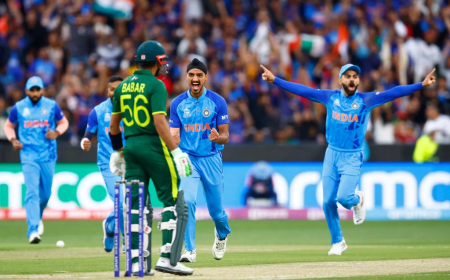 ଟି-୨୦ ବିଶ୍ୱକପ୍‌: ପାକିସ୍ତାନକୁ  ଭାରତର ଝଟକା