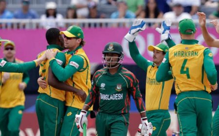 ବାଂଲାଦେଶକୁ ୪ ରନରେ ହରାଇଛି ଦକ୍ଷିଣ ଆଫ୍ରିକା