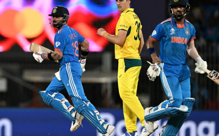 ଅଷ୍ଟ୍ରେଲିଆ ଆଗରେ ୨୦୬ ରନ୍‌ର ବିଶାଳ ଟାର୍ଗେଟ୍‌ ରଖିଛି ଭାରତ