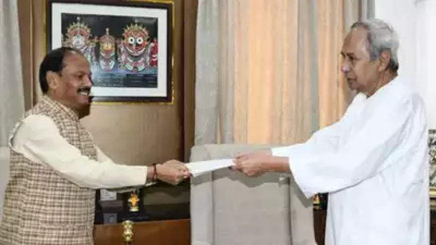 ମୁଖ୍ୟମନ୍ତ୍ରୀ ପଦରୁ ଇସ୍ତଫା ଦେଲେ ନବୀନ ପଟ୍ଟନାୟକ