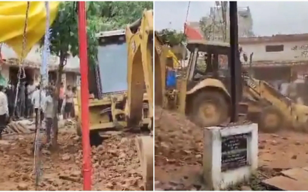 ମନ୍ଦିର କାନ୍ଥ ଭୁଶୁଡି ଚାଲିଗଲା ୯ ଶିଶୁଙ୍କ ଜୀବନ