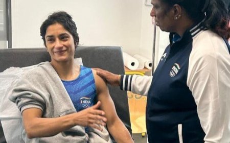 କୁସ୍ତିରୁ  ଅବସର ଘୋଷଣା କଲେ ଭିନେଶ ଫୋଗଟ