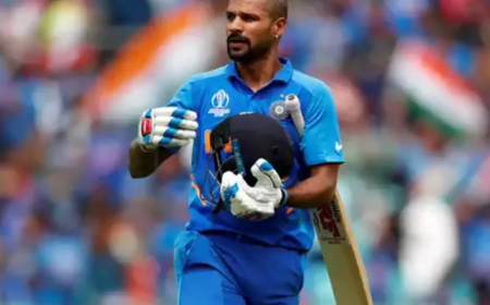 କ୍ରିକେଟ୍‌ରୁ ସନ୍ନ୍ୟାସ ନେଲେ ଶିଖର ଧଓ୍ୱନ