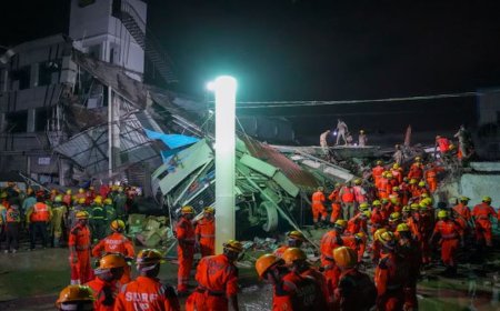 ତିନି ମହଲା କୋଠା ଭୁଶୁଡ଼ି ୧୦ ମୃତ