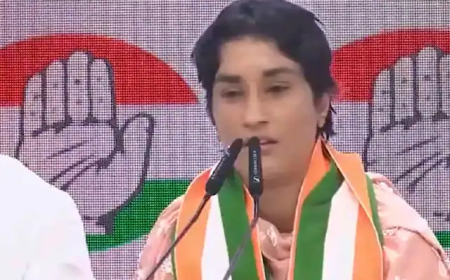 ଜୁଲନା ନିର୍ବାଚନ ମଣ୍ଡଳୀରେ ଭିନେଶ ଫୋଗଟ୍‌ ପଛୁଆ