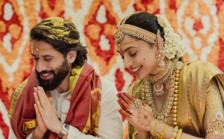 ବିବାହ ବନ୍ଧନରେ ଆବଦ୍ଧ  ହେଲେ ଅଭିନେତା ନାଗା ଚୈତନ୍ୟ ଓ ଅଭିନେତ୍ରୀ ଶୋଭିତା ଧୁଲିପାଲା