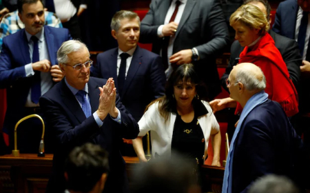 ୬୦ ବର୍ଷ ଇତିହାସରେ ପ୍ରଥମ,୩ ମାସ ଭିତରେ ଭାଙ୍ଗିଗଲା ଫ୍ରାନ୍ସର ମିସେଲ ବର୍ଣ୍ଣିୟର୍‌ଙ୍କ ସରକାର