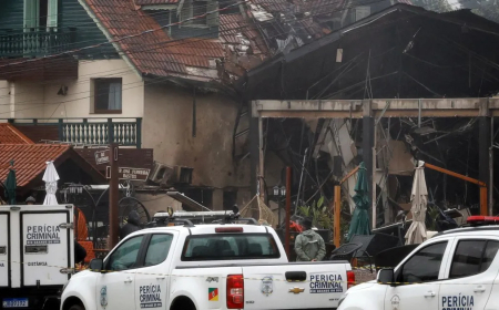 ବ୍ରାଜିଲରେ ଭୟଙ୍କର ବିମାନ ଦୁର୍ଘଟଣା, ୧୦ ମୃତ