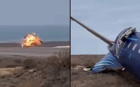 କାଜାଖସ୍ତାନରେ ବିମାନ ଦୁର୍ଘଟଣା, ୪୨ ଯାତ୍ରୀଙ୍କ ମୃତ୍ୟୁ