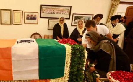 ପଞ୍ଚଭୂତରେ ବିଲୀନ ହେଲେ ମନମୋହନ ସିଂ