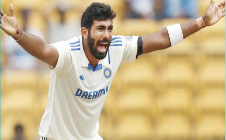 ଡିସେମ୍ବରର ଶ୍ରେଷ୍ଠ ଆଇସିସି ଖେଳାଳି ବୁମ୍‌ରା