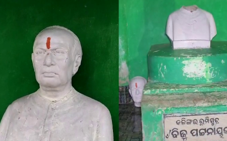ବିଜୁ ବାବୁଙ୍କ ପ୍ରତିମୂର୍ତ୍ତି ଭଙ୍ଗା ହେବା ଘଟଣାରେ ବଢୁଛି ଅସନ୍ତୋଷ
