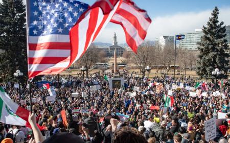 ଆମେରିକାରେ ବଡ଼ ଧରଣର ବିକ୍ଷୋଭ