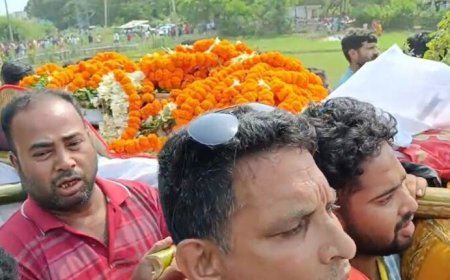 ପ୍ରଶାନ୍ତ ଶତପଥୀଙ୍କ ଅନ୍ତିମ ସଂସ୍କାର  ସମ୍ପନ୍ନ