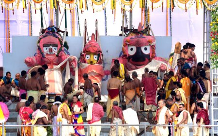 ସ୍ନାନଯାତ୍ରା ପାଇଁ ଚଳଚଞ୍ଚଳ ଶ୍ରୀକ୍ଷେତ୍ର