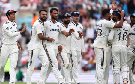 ଅନ୍ତିମ ଟେଷ୍ଟରେ ଭାରତର ରୋମାଞ୍ଚକ ବିଜୟ ; ଇଂଲଣ୍ଡ ସହ ସିରିଜ ବରାବର