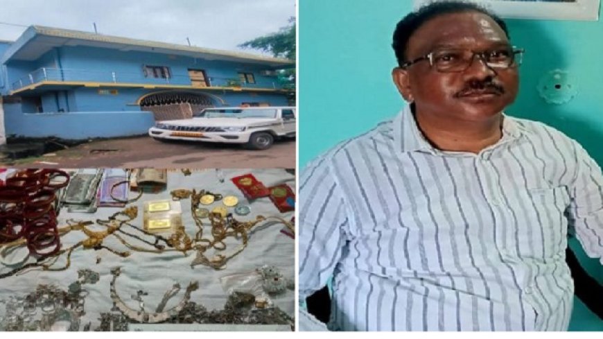 ବୌଦ୍ଧ ପରିବହନ ଅଧିକାରୀ ଗୋଲାପ ଚନ୍ଦ୍ର ହାଁସଦା ଗିରଫ