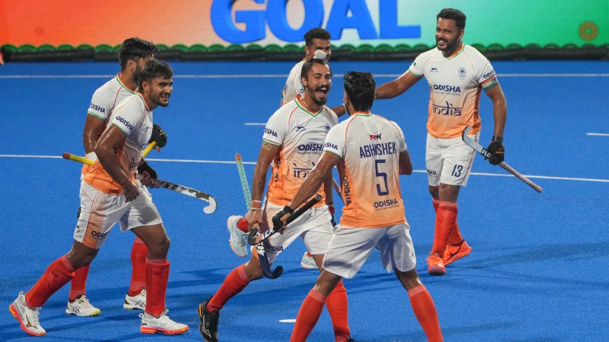 ଚୀନକୁ ହରାଇ ହକି ଏସିଆ କପ୍‌ ଫାଇନାଲରେ ପହଁଚିଲା ଭାରତ