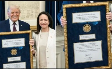 ଶେଷରେ ଡୋନାଲ୍ଡ ଟ୍ରମ୍ପଙ୍କୁ ମିଳିଲା ନୋବେଲ ଶାନ୍ତି ପୁରସ୍କାର