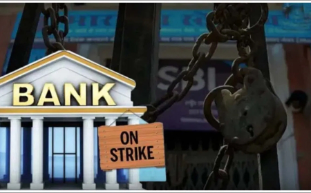  ବ୍ୟାଙ୍କ ଧର୍ମଘଟ ପାଇଁ  ୧୦ ହଜାର କୋଟିର କାରବାର ଠପ୍