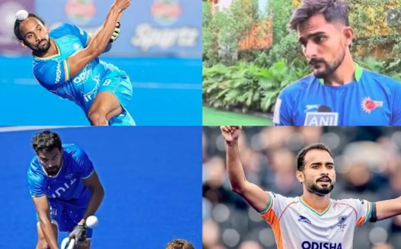 ହକି ଇଣ୍ଡିଆ ଶ୍ରେଷ୍ଠ ପୁରୁଷ ଖେଳାଳି ଦୌଡ଼ରେ ୪  ମନୋନୀତ