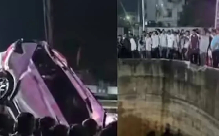 କୂଅରେ କାର ଖସି ଗୋଟିଏ ପରିବାରର ୯ଜଣ ମୃତ