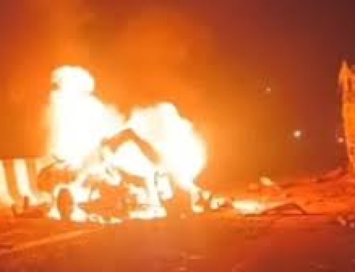 ଉତ୍ତରପ୍ରଦେଶରେ ମର୍ମନ୍ତୁଦ ସଡ଼କ ଦୁର୍ଘଟଣା