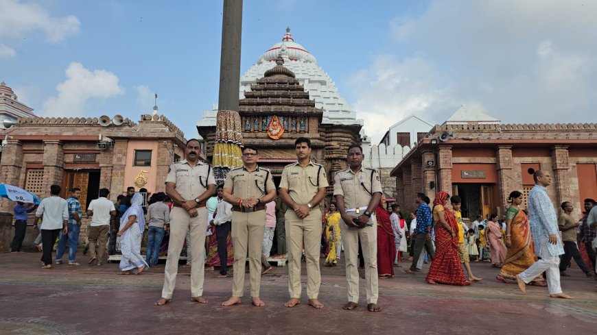 ସ୍ନାନ ଯାତ୍ରାରେ ନଜର ରଖିବ ୩୦୦ ସିସିଟିଭି