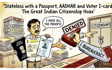 Stateless with a Passport , AADHAR and Voter I-card: The Great Indian Citizenship Hoax
