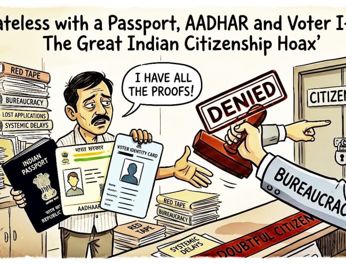 Stateless with a Passport , AADHAR and Voter I-card: The Great Indian Citizenship Hoax