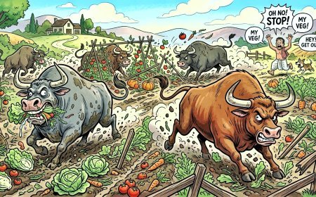The Green Desert: How Stray Cattle Are Choking Odisha’s Farmers