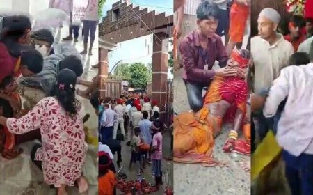 ଶ୍ରାବଣ ଶେଷ ସୋମବାରରେ ବଡ଼ ଦୁର୍ଘଟଣା : ମାଧେପୁରାର ସିଂହେଶ୍ୱର ମନ୍ଦିରରେ ଦଳାଚକଟା !