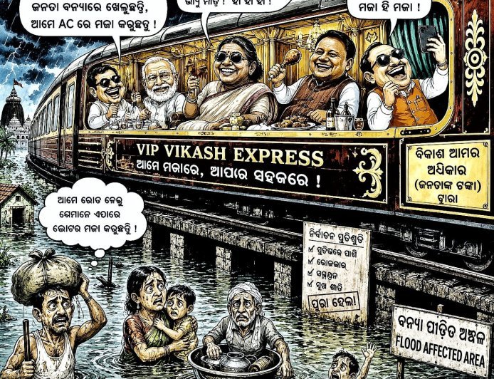 When Protocol Eclipses Pain: A Drowning Odisha and the Tragic Farce of a Titular Presidency