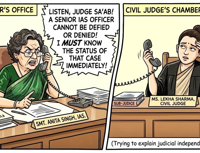 WHEN BUREAUCRATS FORGET THE CONSTITUTION