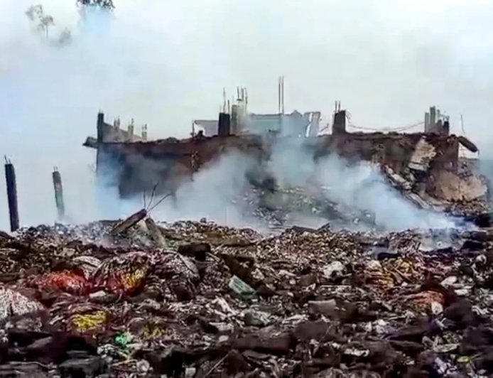 ବାଣ କାରଖାନାରେ ବିସ୍ଫୋରଣ: ୭ ମୃତ
