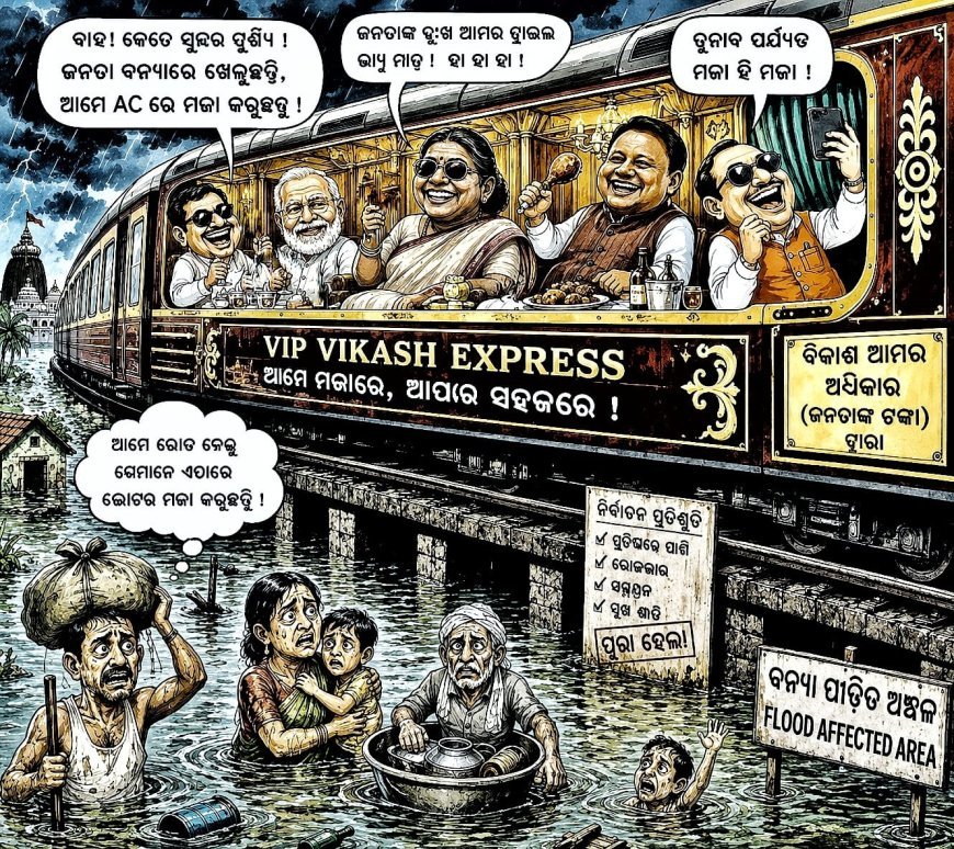 When Protocol Eclipses Pain: A Drowning Odisha and the Tragic Farce of a Titular Presidency