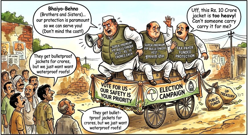 Armour for the Servants, Alms for the Masters : Democracy Mocked !