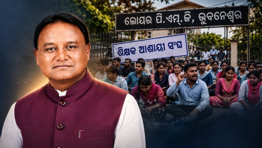 ଧାରଣାରୁ ହଟିଲେ ଆଶାୟୀ ଶିକ୍ଷକ ସଂଘ !
