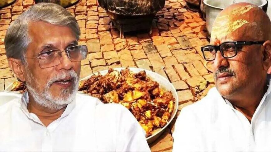 ଅଯୋଧ୍ୟାରେ ମାଛ ଭାତ ଭୋଜି: କଣ୍ଟା ଅଟକିଲା ତଣ୍ଟିରେ, କଂଗ୍ରେସ-ବିଜେପି ମୁହାଁମୁହିଁ !