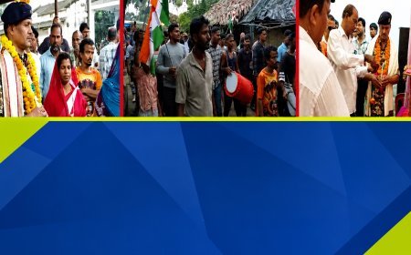 ଅବସର ନେଇ ଗାଁକୁ ଫେରିଲେ ବୀର ଯବାନ ; ବାଜା ସହ ପାଇକ ନୃତ୍ୟରେ ହେଲା ଭବ୍ୟ ସ୍ୱାଗତ