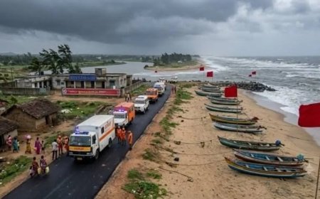 ୬ ଘଣ୍ଟାରେ ୧୨ କିମି ବେଗ! ଆଜି ରାତିରେ ଉପକୂଳ ଛୁଇଁବ ଗଭୀର ଅବପାତ
