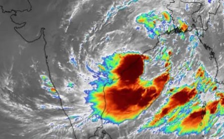 କଳିଙ୍ଗପଟ୍ଟନମ୍‌ ନିକଟରେ ଲ୍ୟାଣ୍ଡଫଲ୍‌: ଆଗକୁ ଦକ୍ଷିଣ-ପଶ୍ଚିମ ଓଡ଼ିଶାରେ ବର୍ଷାର ଭୟ