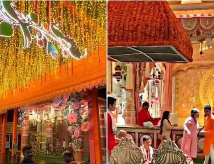 ଆଣ୍ଟିଲିଆରେ ଅମ୍ବାନୀ ପରିବାରର ଗଣେଶ ପୂଜା, ଆଲୋକମାଳାରେ ଝଲସିଲା ଘର