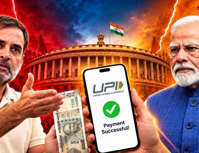 ମୋଦୀ ଜୀ ସାହାସ ଦେଖାନ୍ତୁ ତ , UPI ଟ୍ୟାକ୍ସ ଫେରାଇନିଅ ; ମୋଦୀଙ୍କୁ ଚ୍ୟାଲେଞ୍ଜ ଦେଲେ ରାହୁଲ