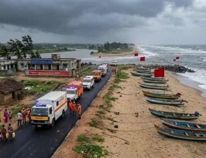 ୬ ଘଣ୍ଟାରେ ୧୨ କିମି ବେଗ! ଆଜି ରାତିରେ ଉପକୂଳ ଛୁଇଁବ ଗଭୀର ଅବପାତ