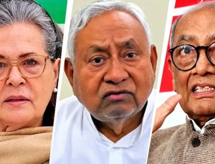 ନୀତୀଶଙ୍କ ମେଣ୍ଟ ଛାଡ଼ିବାକୁ ନେଇ କଂଗ୍ରେସରେ ମତଭେଦ : ସୋନିଆ-ଦିଗବିଜୟ ମୁହାଁମୁହିଁ