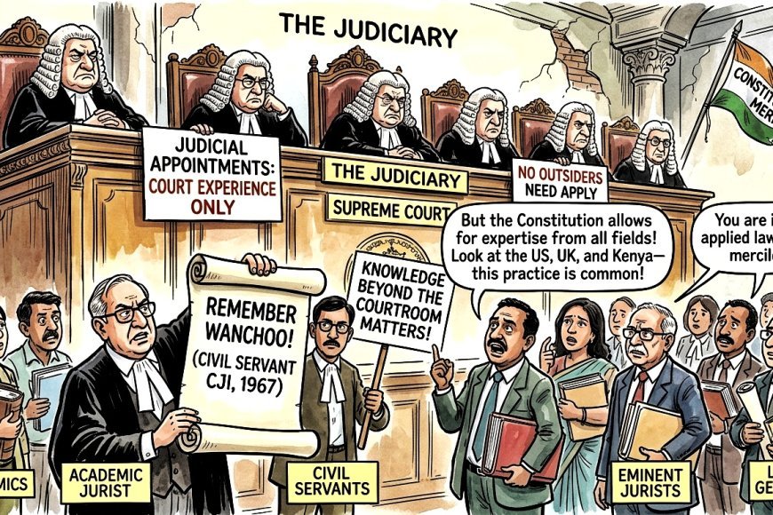 The Forgotten Clause: How India’s Judicial Monopoly Defies the Constitution