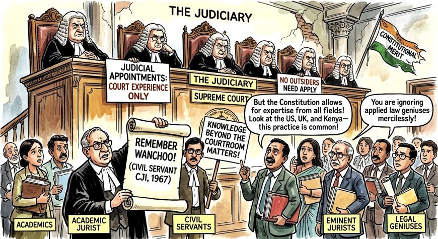 The Forgotten Clause: How India’s Judicial Monopoly Defies the Constitution