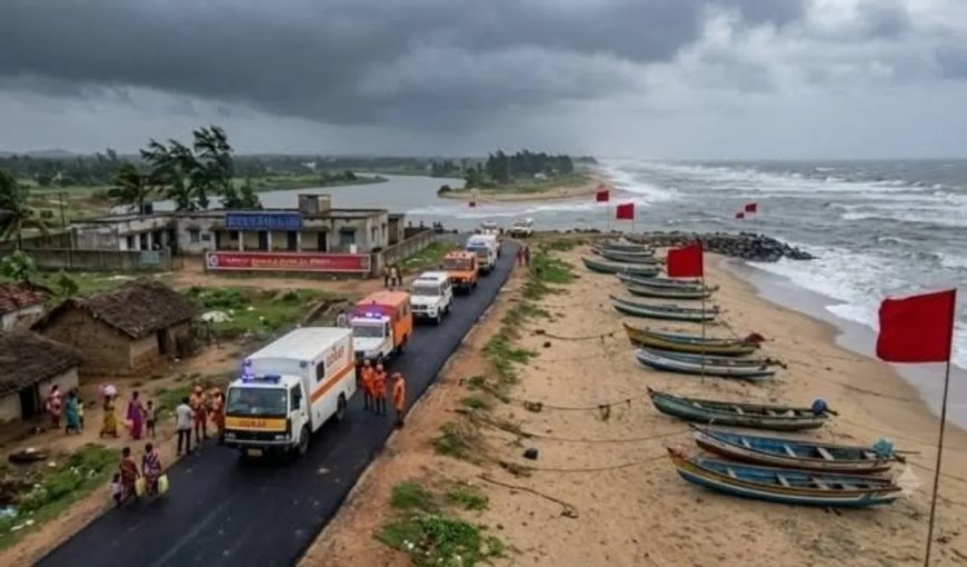 ୬ ଘଣ୍ଟାରେ ୧୨ କିମି ବେଗ! ଆଜି ରାତିରେ ଉପକୂଳ ଛୁଇଁବ ଗଭୀର ଅବପାତ